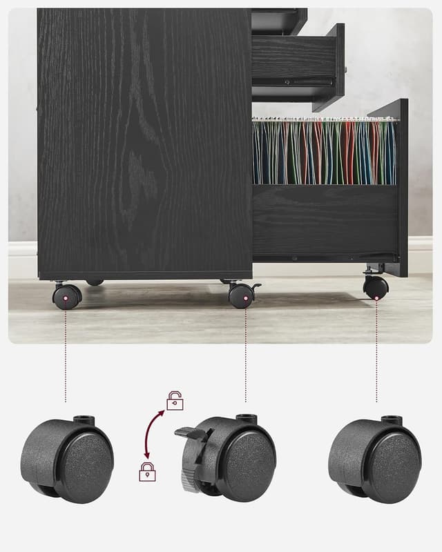 Thumbnail 6 de VASAGLE OFC041B56 Rollcontainer 40 x 80 cm đ