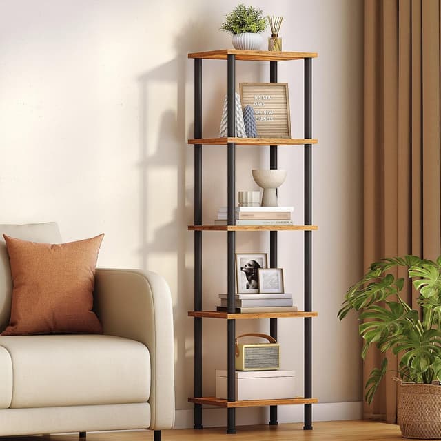 Detalle 2 de HOOBRO Étagère 5 niveaux, étagère de rangement