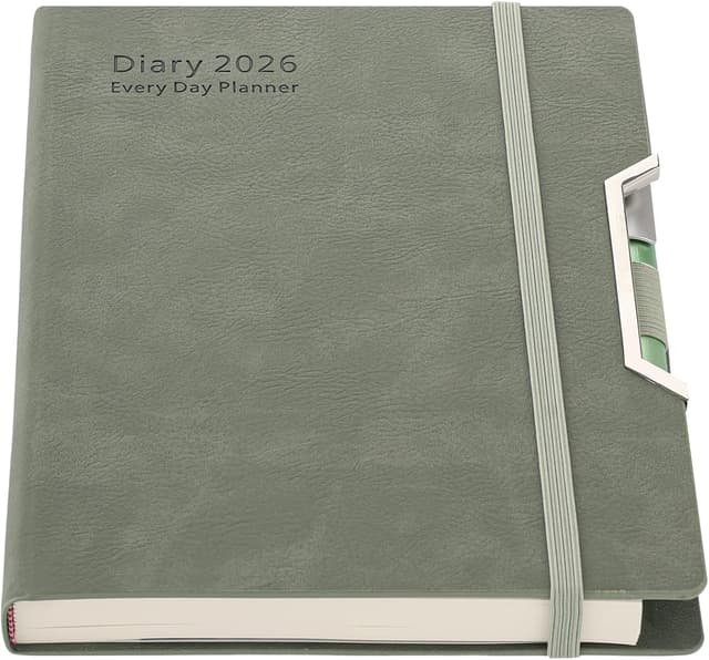 Detalle de Agenda académica 2026 A5 día por página