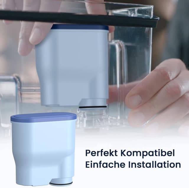 Thumbnail 6 de GLACIER FRESH (4 Stück) Wasserfilter für Philips AquaClean CA6903/10, CA6903/22 – TÜV SÜD & Kalkfilter