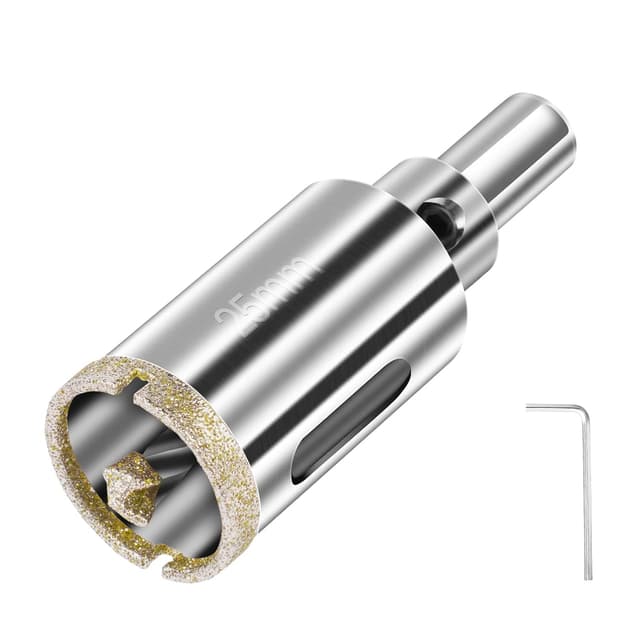 Detalle de Flintronic Diamond Drill Bit 25mm with Center Guide for Glass & Tile