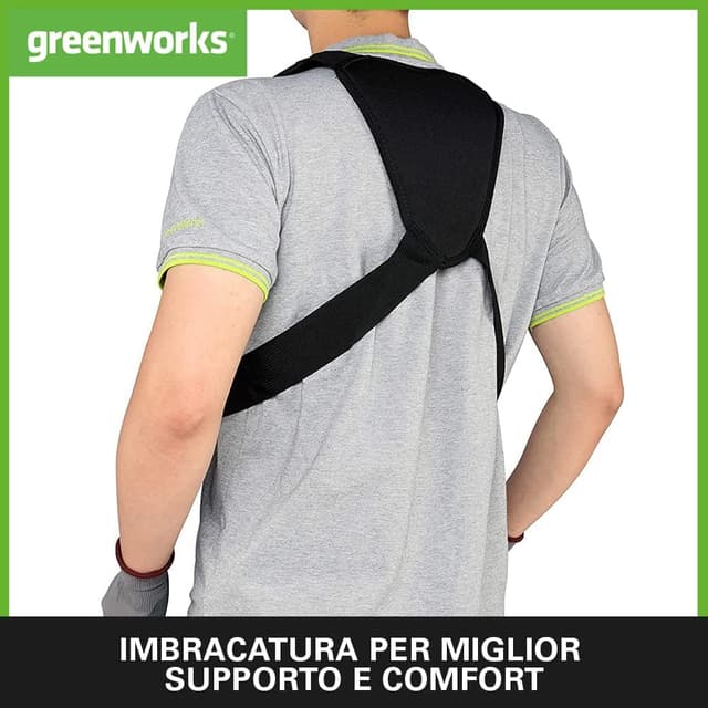 Thumbnail 4 de Greenworks 40V Decespugliatore a Batteria 40 cm