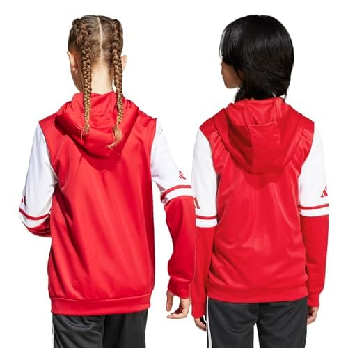 Thumbnail 5 de adidas SQUADRA25 Hoody Kids 13-14 años — Team Power Red/White
