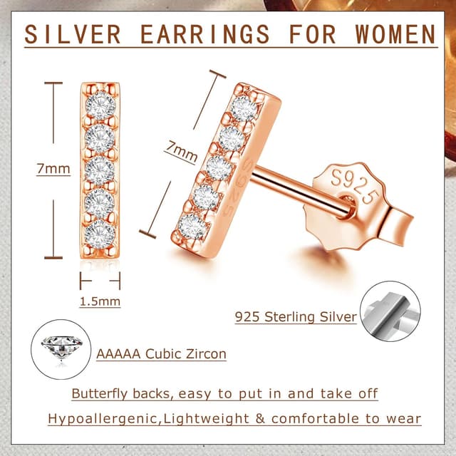 Detalle 2 de Loutade Ohrstecker Silber 925 7 mm