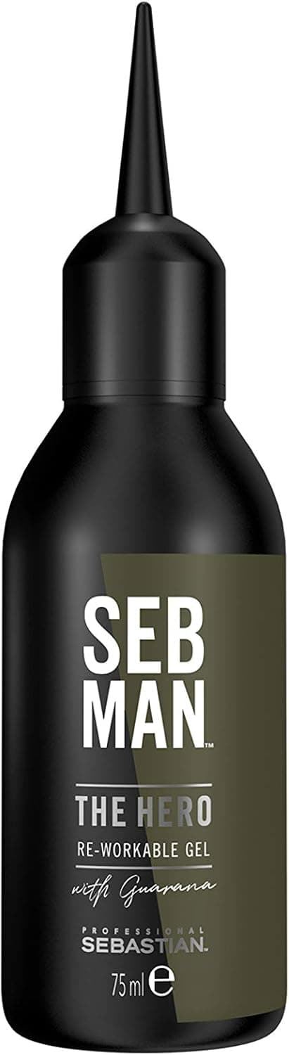 Detalle de SEBMAN THE HERO Gel remodelable 75 ml : tenue brillante et retouche tout au long de la journée