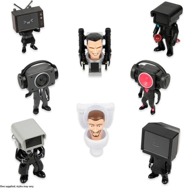 Detalle de Skibidi Toilet Mystery Figures – Personaggi da collezione ufficiali, Serie 1 (1 pezzo, modelli assortiti)