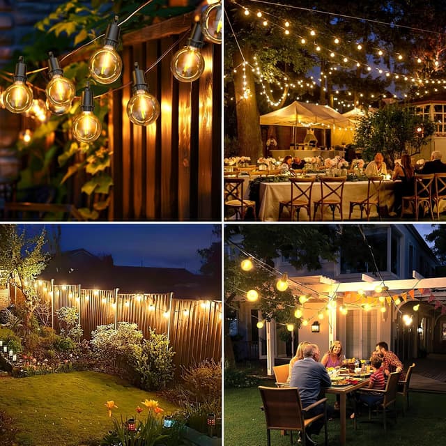 Thumbnail 6 de FIFlying Guirnalda Luces Exterior 20,1 M G40 🌟 Decoración Ideal