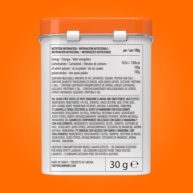 Thumbnail 5 de PUR Mentas de Mandarina 🍊 Sin Aspartamo, 30 unidades