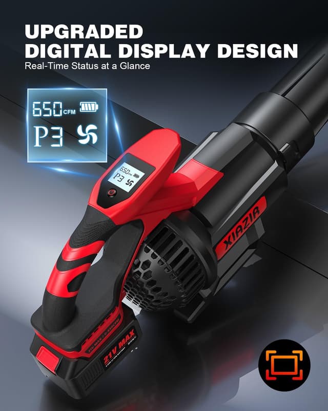 Thumbnail 1 de Soplador de Hojas 2×4.0Ah con LCD 📯