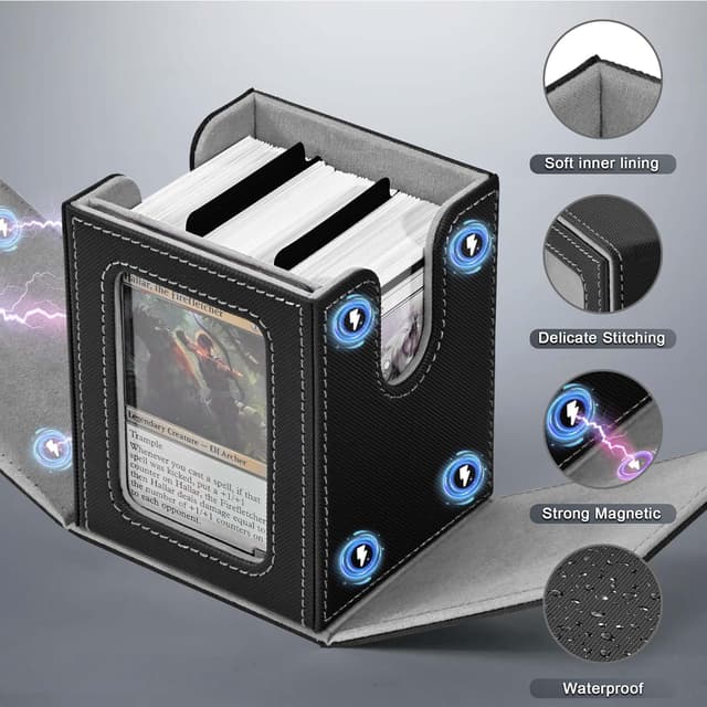 Thumbnail 5 de ZLCA MTG Deck Box Holds 100 Double-Sleeved Cards