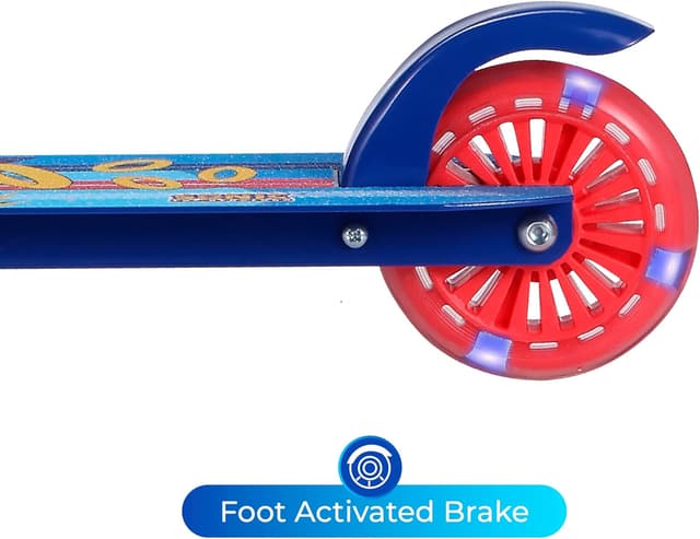 Thumbnail 6 de Sonic The Hedgehog 2 Wheel Kick Scooter with Light Up Wheels ⚡