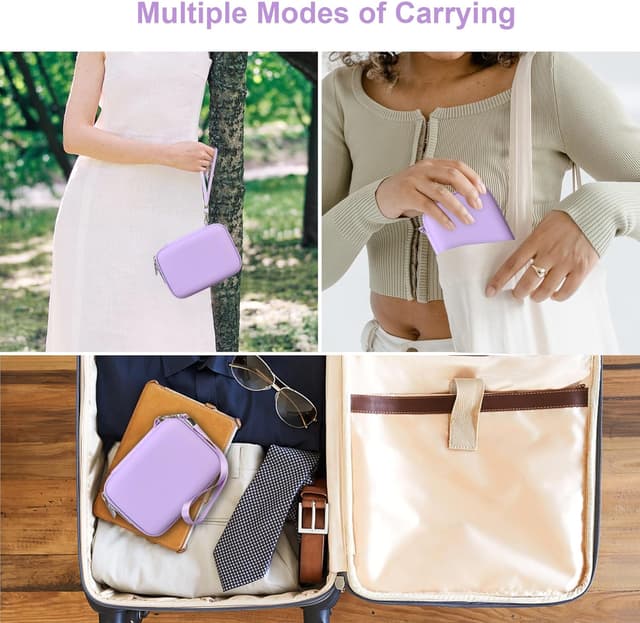 Detalle de Canboc carrying case for Canon IXUS 185/285 and Sony DSC-W830/W800 (purple, case only)