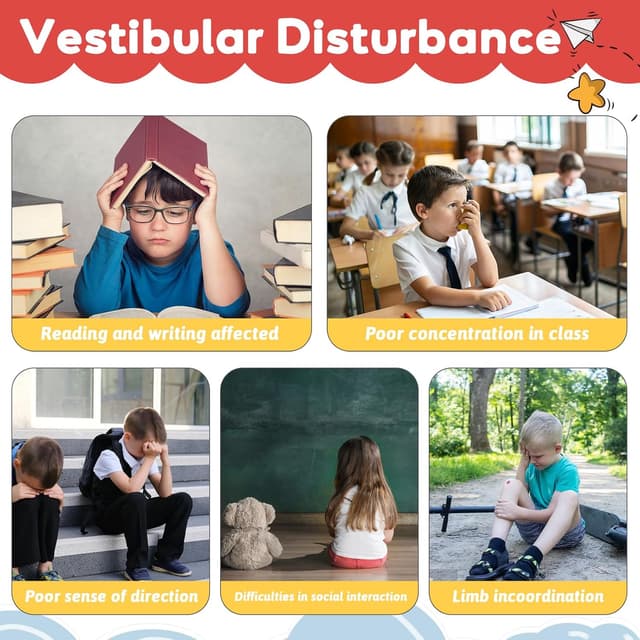 Thumbnail 5 de Kids Sensory Spinning Chair 1 seat