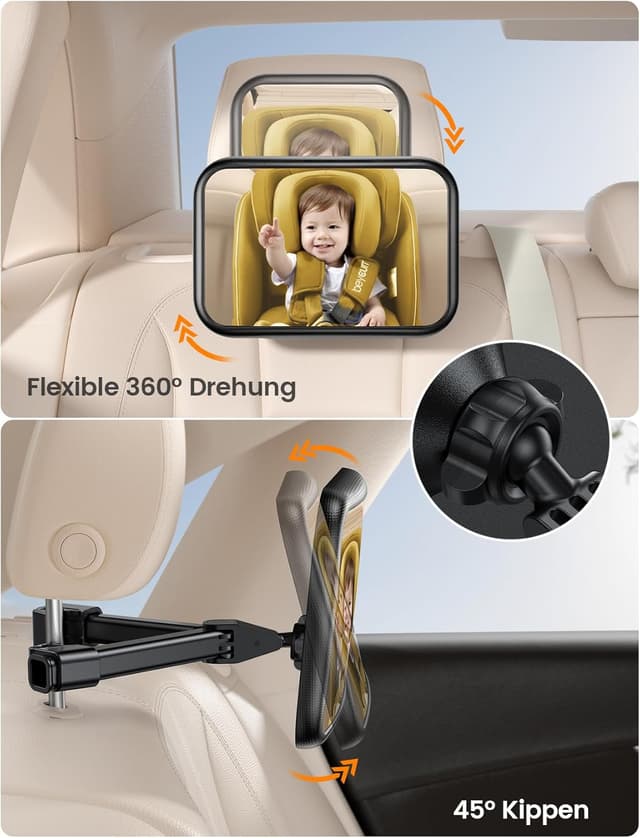 Detalle 2 de Lamicall 2026 Babyspiegel 175°