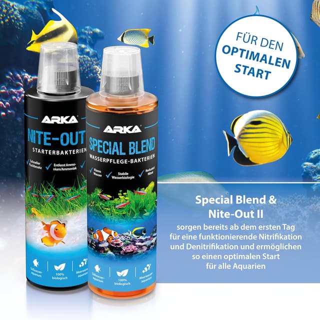 Detalle 2 de Aquarium Bakterien ARKA 118 ml für klares Wasser