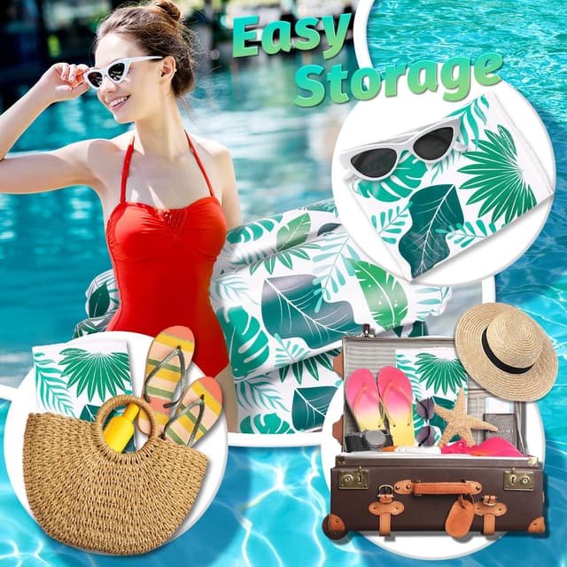 Thumbnail 4 de Alintor 2 Pack Pool Inflatables Inflatable Pool Floats