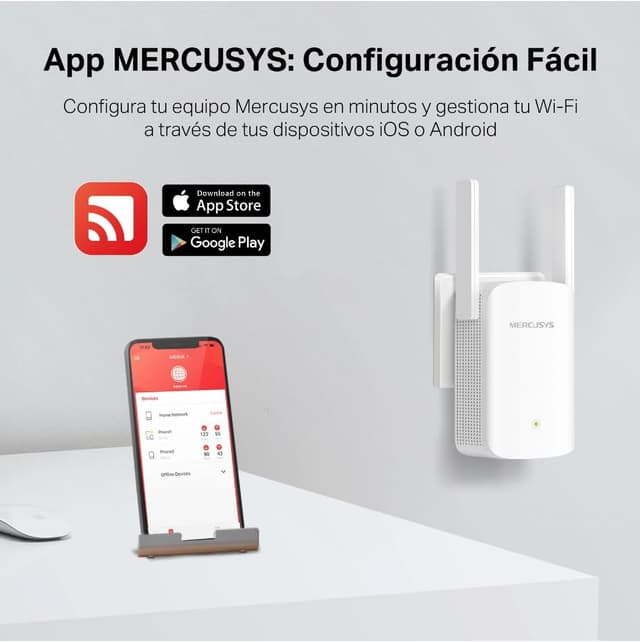 Thumbnail 4 de Mercusys MB110-4G Router 4G LTE CAT4, 300 Mbps