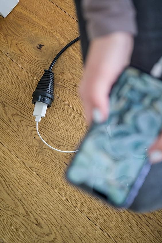 Detalle de Brennenstuhl Cable alargador 3 m para interiores blanco