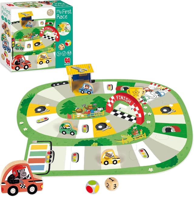 Detalle 2 de Goula - Mi Primera Carrera 🏁 Juego Divertido para Preescolares