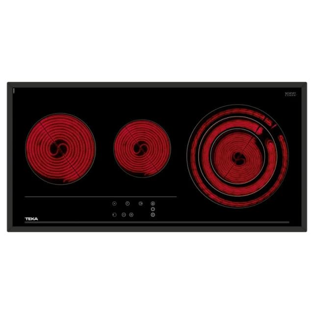 Detalle de Teka TRC 83631 vitrocerámica 3 zonas 80 cm