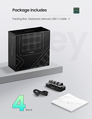 Thumbnail 6 de VAYDEER teclado macro con 4 teclas NKRO