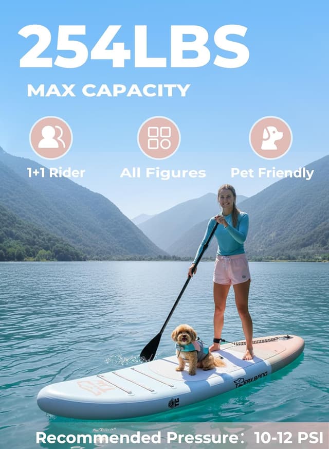 Thumbnail 2 de Tigerxbang Tabla Paddle Surf Hinchable 305x84x15 cm