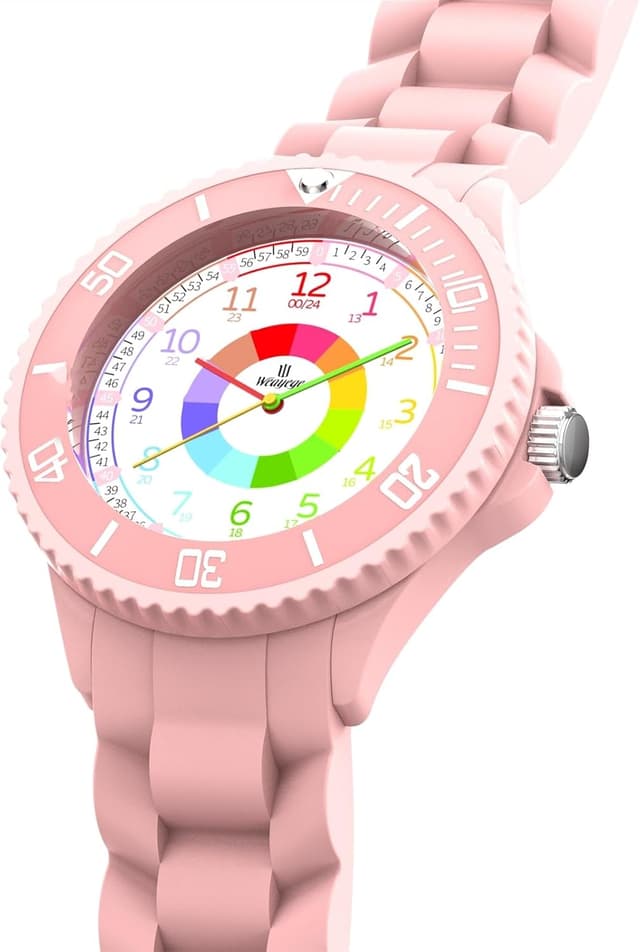 Detalle de Kinderuhr Weayege 3ATM für Uhrzeit