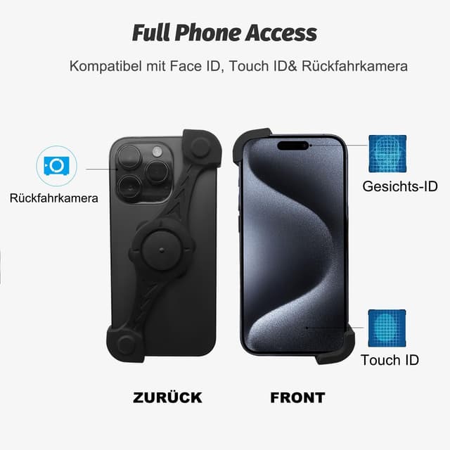 Detalle 2 de Handy Coiled Lanyard Anti Diebstahl 99 cm