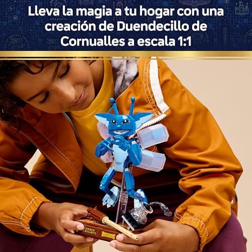 Detalle 2 de LEGO Harry Potter 76461 Duendecillo de Cornualles (figura articulada con libro y varita de Gilderoy Lockhart)