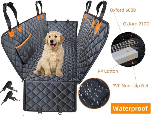 Thumbnail 1 de Floving Dog Car Seat Cover waterproof dog hammock