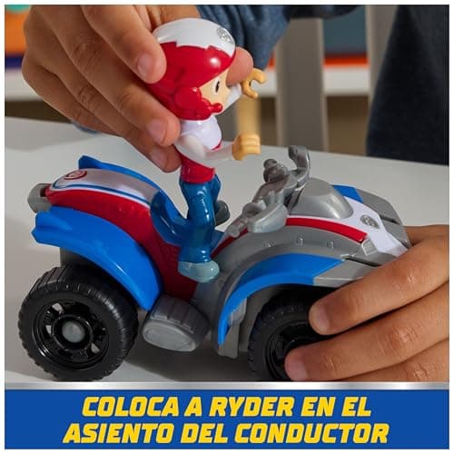 Thumbnail 7 de Paw Patrol Patrulla Canina Quad de Rescate de Ryder y figura juguete
