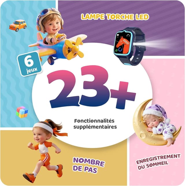Detalle 2 de Blackview 2026 Montre connectée enfant 4G