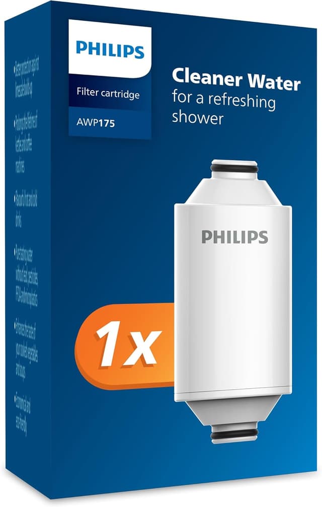 Detalle de Philips Water shower filter cartridge (up to 50,000 L) to remove chlorine and impurities