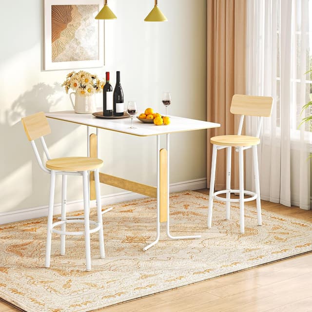 Detalle 2 de HOOBRO EWN32BY01G1 sedie da bar ergonomiche