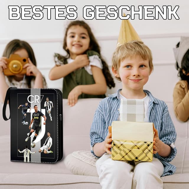 Thumbnail 6 de Fußball Sammelalbum mit Reißverschluss 440 Karten