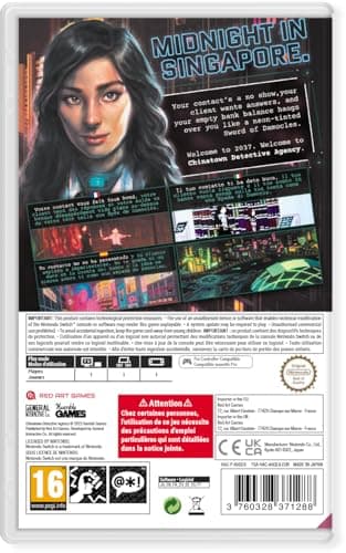 Detalle 2 de Chinatown Detective Agency (NSW) de Red Art Games