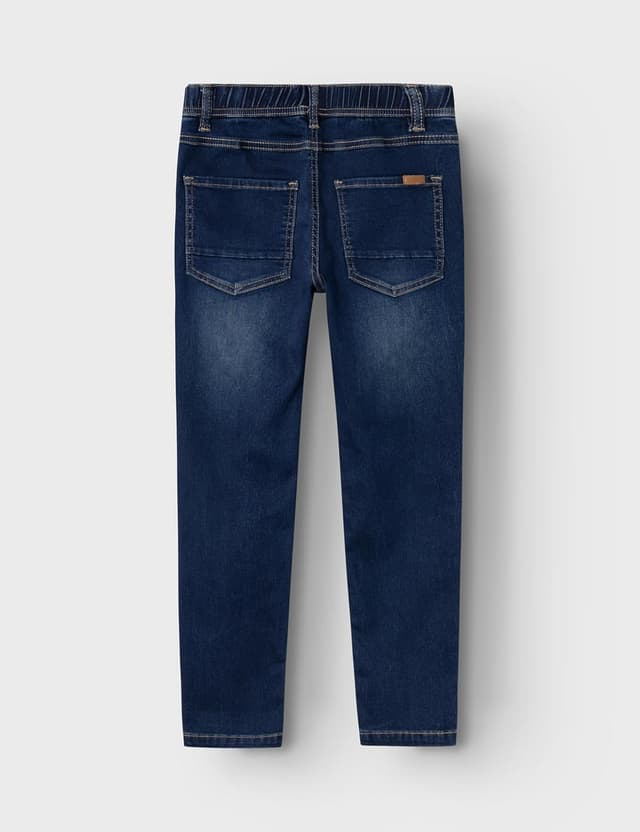 Detalle 2 de NAME IT Jungen Jeans Slim Fit Sweat mit Kordelzug – bequemer Jogger-Style