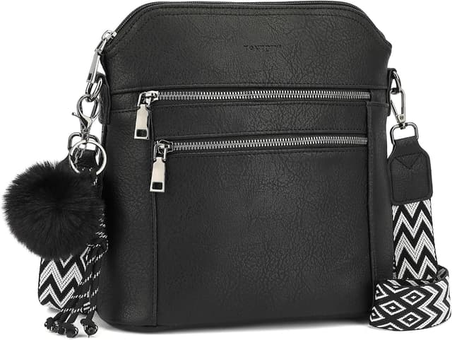 Detalle de TANTOMI Umhängetasche Damen 26 x 10,5 x 26 cm