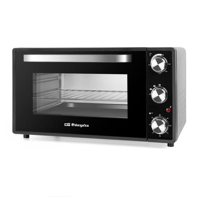 Detalle de Orbegozo HO 385 Horno 38 L 2000 W Negro 🍽