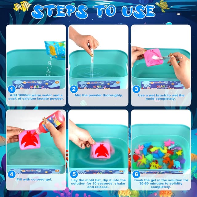 Thumbnail 3 de Dreamon Magic Water Gel Toy Kit 22 Farben Spielzeug-Set