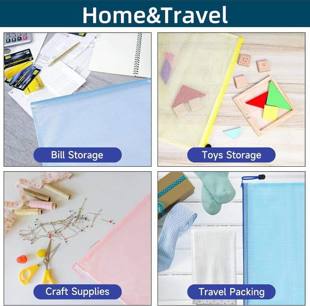 Detalle 2 de 30 Pack zip wallets A4 A5 A6