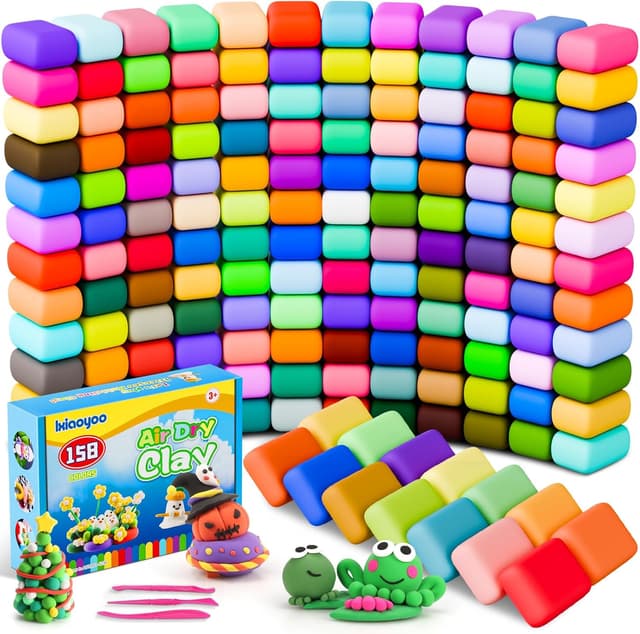 Detalle de Modelliermasse Lufttrocknend, 158 Farben