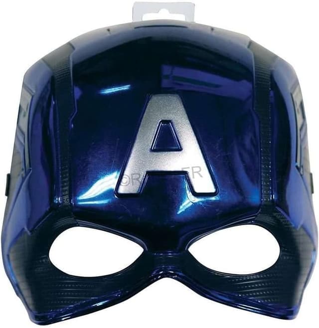 Detalle de Rubie's Captain America Kindermaske One Size 🎭