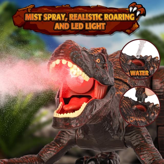 Thumbnail 1 de Juguete Dinosaurio Teledirigido 2.4GHz con Rociado