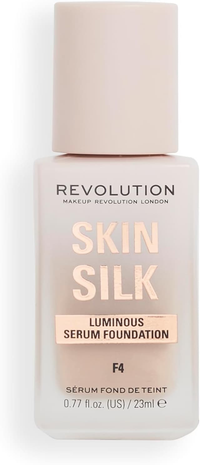 Thumbnail 1 de Makeup Revolution Skin Silk Serum Foundation 🌸, F4, 23ml