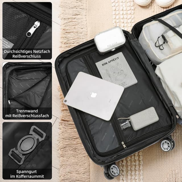 Thumbnail 4 de BEIBYE 2088 XL Reisekoffer 115 L