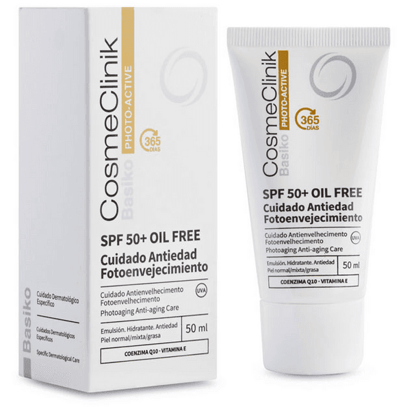 Detalle de CosmeClinik Photo Active Emulsión SPF50+ Oil Free 50 ml