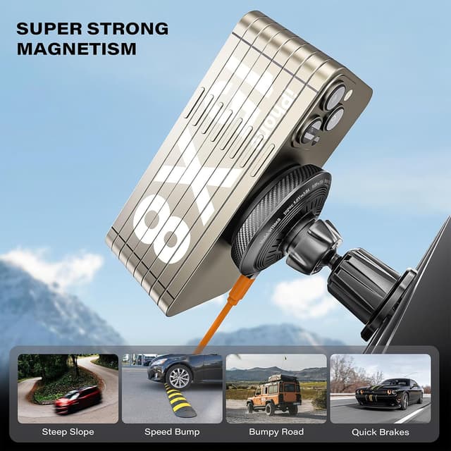 Thumbnail 4 de A2C QI2 15W Magsafe Car Charger