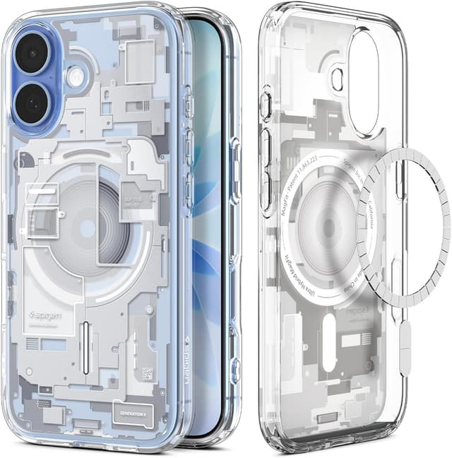 Imagen de Spigen Ultra Hybrid MagFit pour iPhone 17 DuraClear 1 en OfertitasTOP