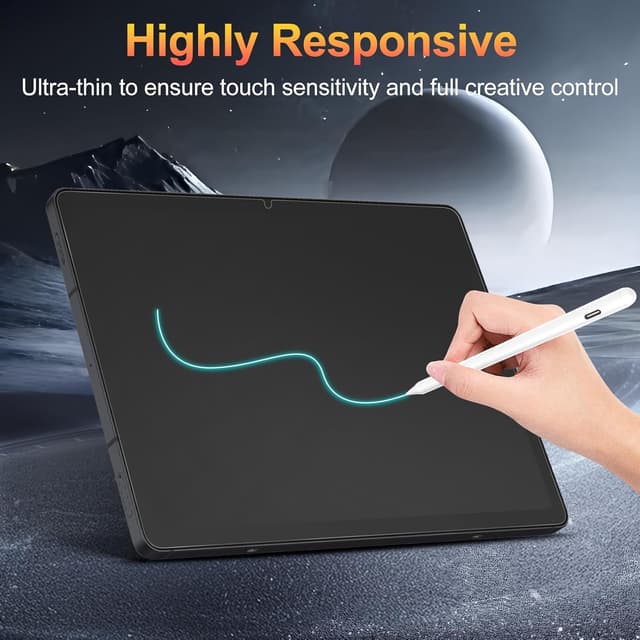 Detalle de XunyLyee 3er-Set Panzerglas für Samsung Galaxy Tab S (10,9–11 Zoll) – Schutzfolie für Displays